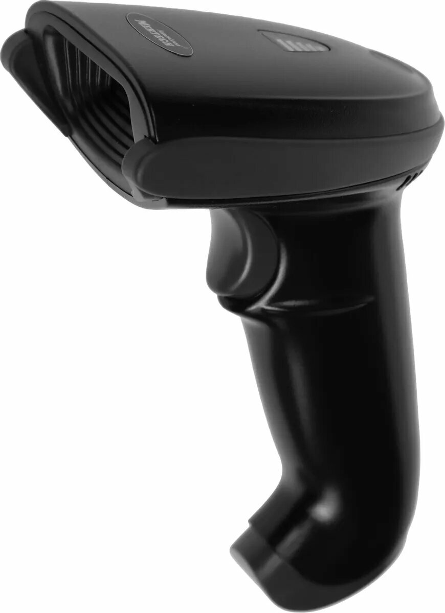 Сканер штрих-кода ручной Mertech 2210 P2D 1D/2D, имидж, проводной, 100 скан/сек, USB-HID; USB-COM - эмуляция, черный
