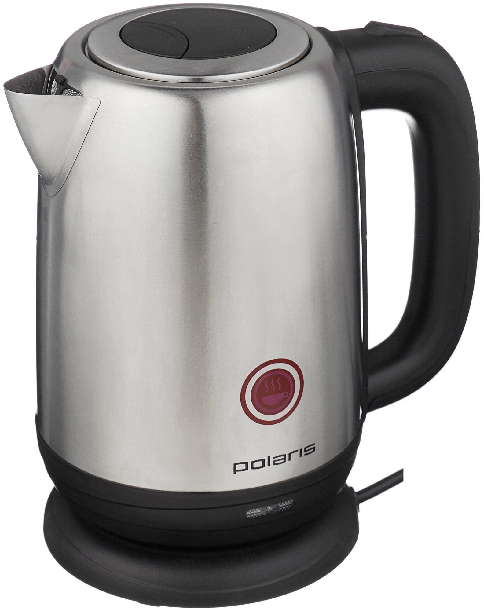 Электрочайник Polaris PWK 1765, блокировка включения без воды, блокировка крышки, 2200Вт, 1.7л — фото 1