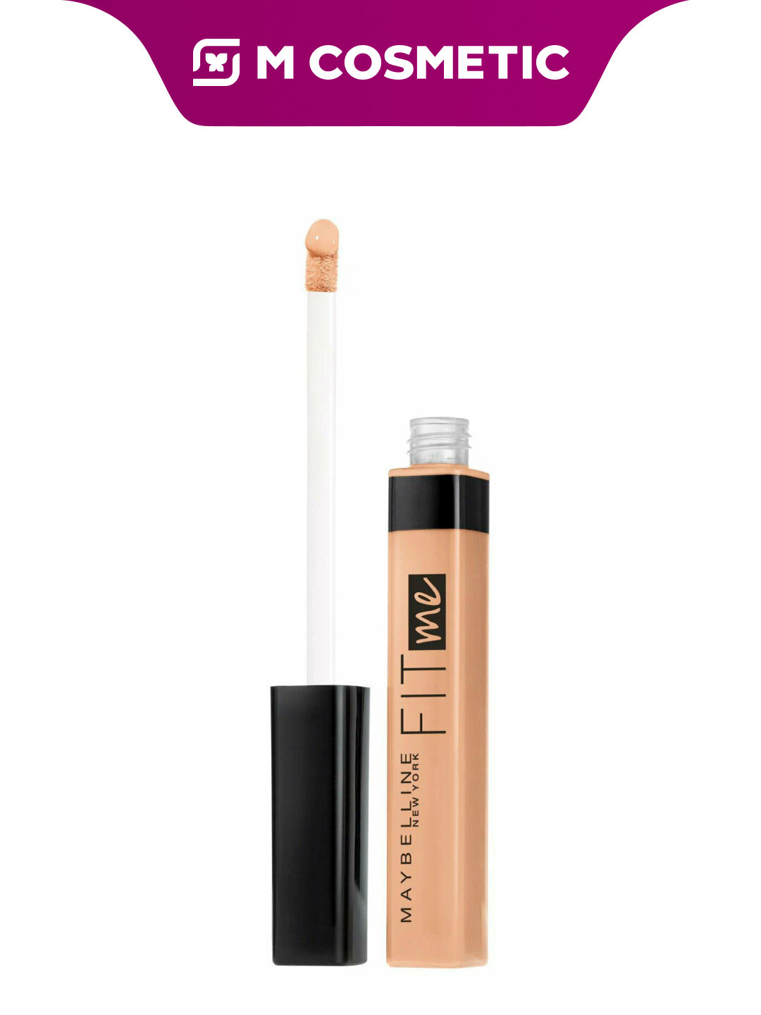 Консилер Maybelline FitMe, для лица, оттенок 12, светло-кремовый, 6,8 мл