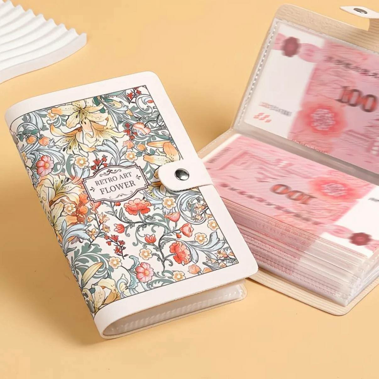 Блокнот для распределение бюджета, полезный подарок на новый год, внутри стикер в подарок