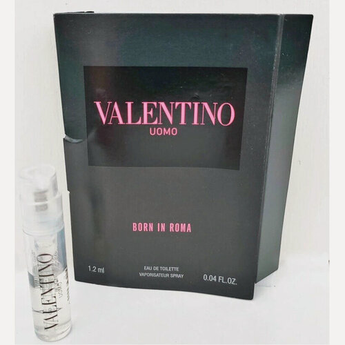 Изображение товара Туалетная вода Valentino Uomo Born In Roma миниатюра 1.2 мл / Пробник Валентино Уомо Борн Ин Рома / Рождённый в Риме
