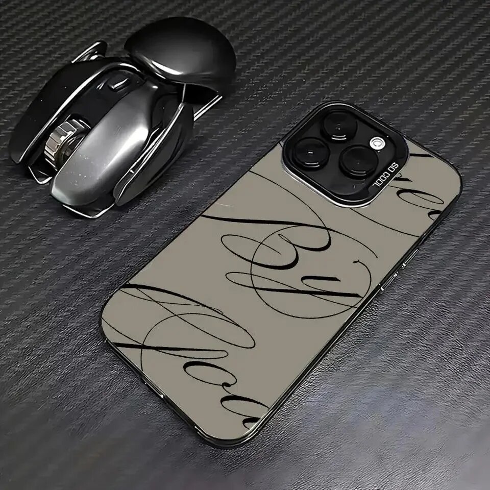 Креативный чехол для телефона с граффити-дизайном, совместимый с iPhone 17, 16, 15, 14, 13, 12, 11 Pro Max Plus, 8, противоударный и ударопрочный задний чехол