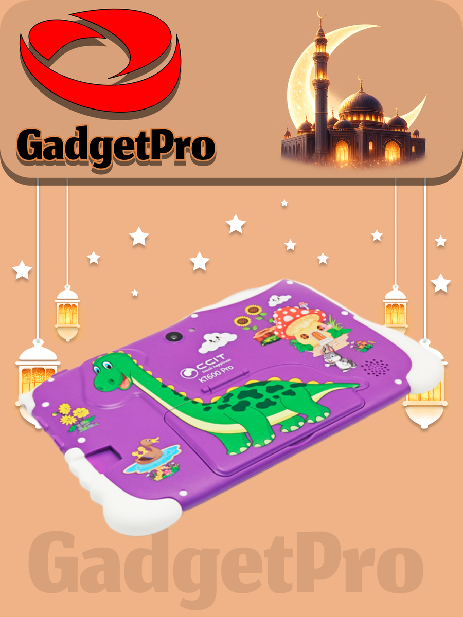 Планшет Kids Planshet KT600 Pro 8" 32GB Android - детский, современный, надежный планшет, Голубой.