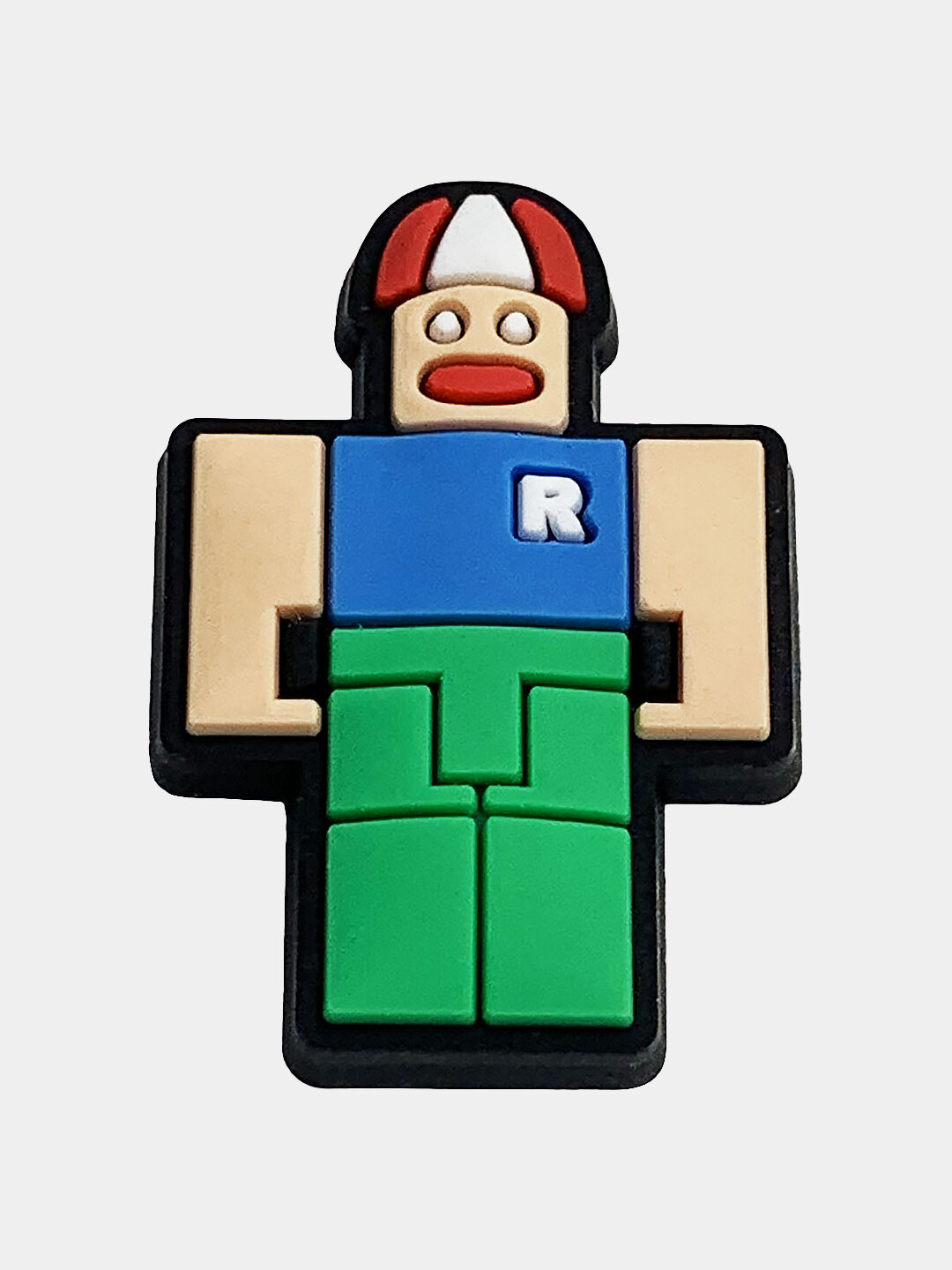 Джибитсы Roblox для кроксов, силиконовые, декоративные, яркие, детские 1шт