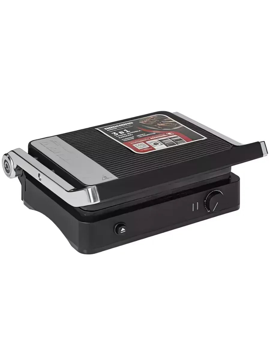 Гриль Redmond SteakMaster RGM-M822 (1950 Вт, антипригарное покрытие) серебристый