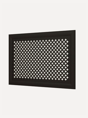 Изображение товара Экран декоративный для радиаторов и батарей: 600х900 мм, венге, готика, серия Модерн с рамкой