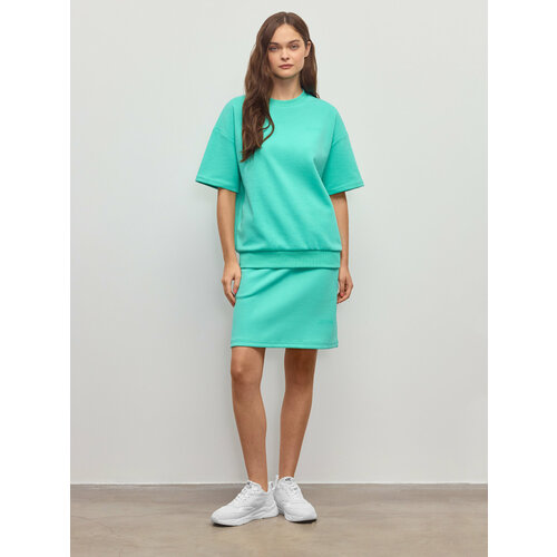 фото Юбка just clothes, размер s, бирюзовый