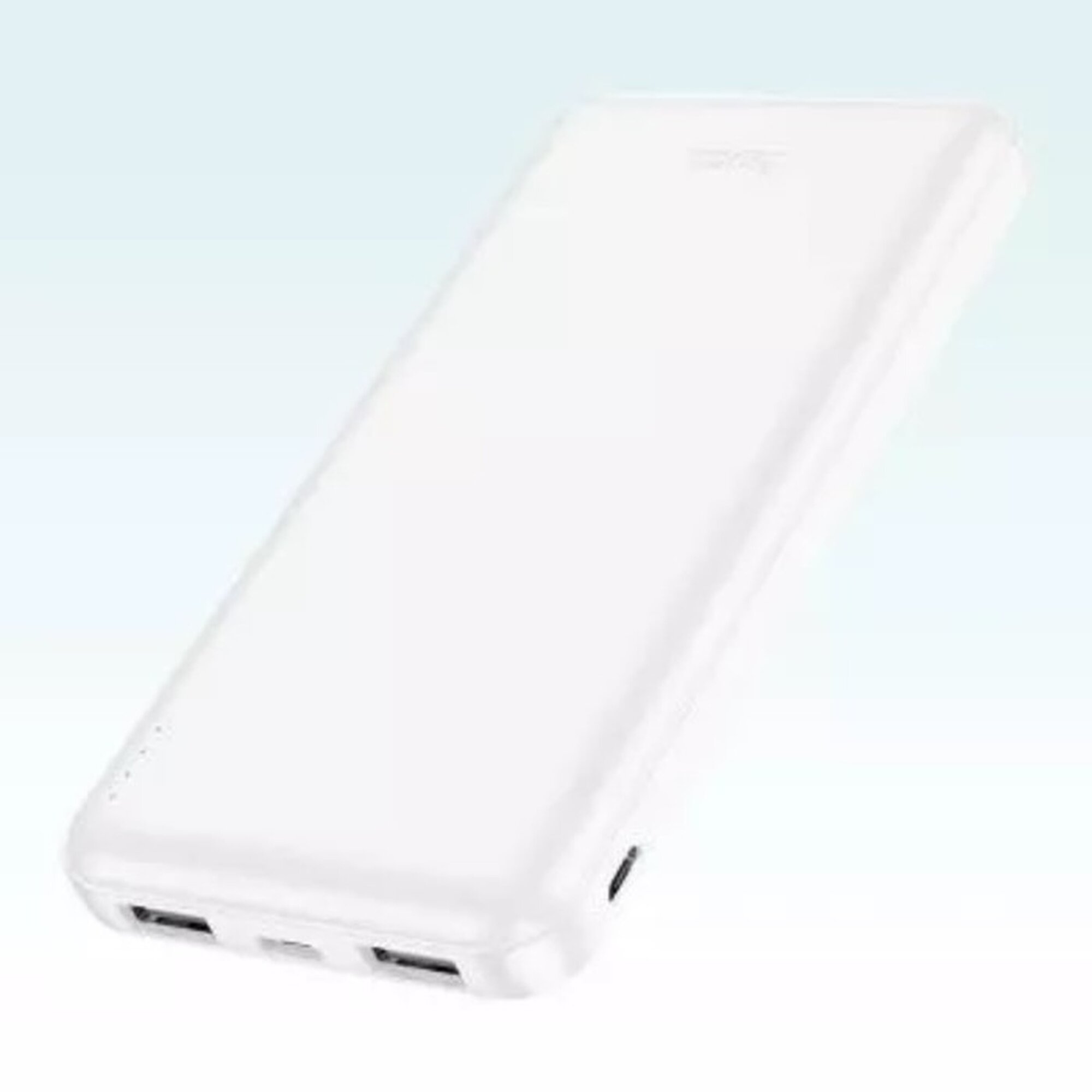 Внешний аккумулятор Hoco J100, 10000 мАч, 2 USB, 2 А, дисплей, белый