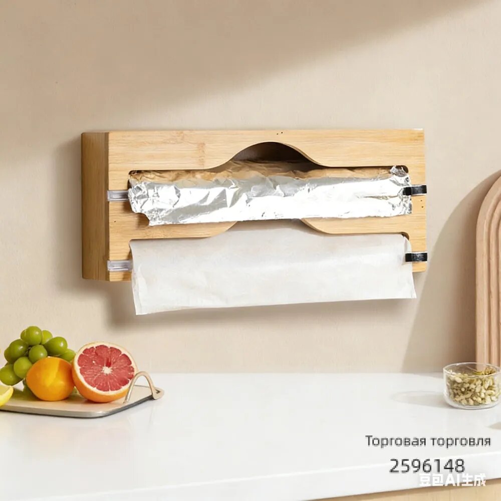Держатель кухонный для фольги и пленки, 33.3 см х 14 см х 7 см, 1 шт