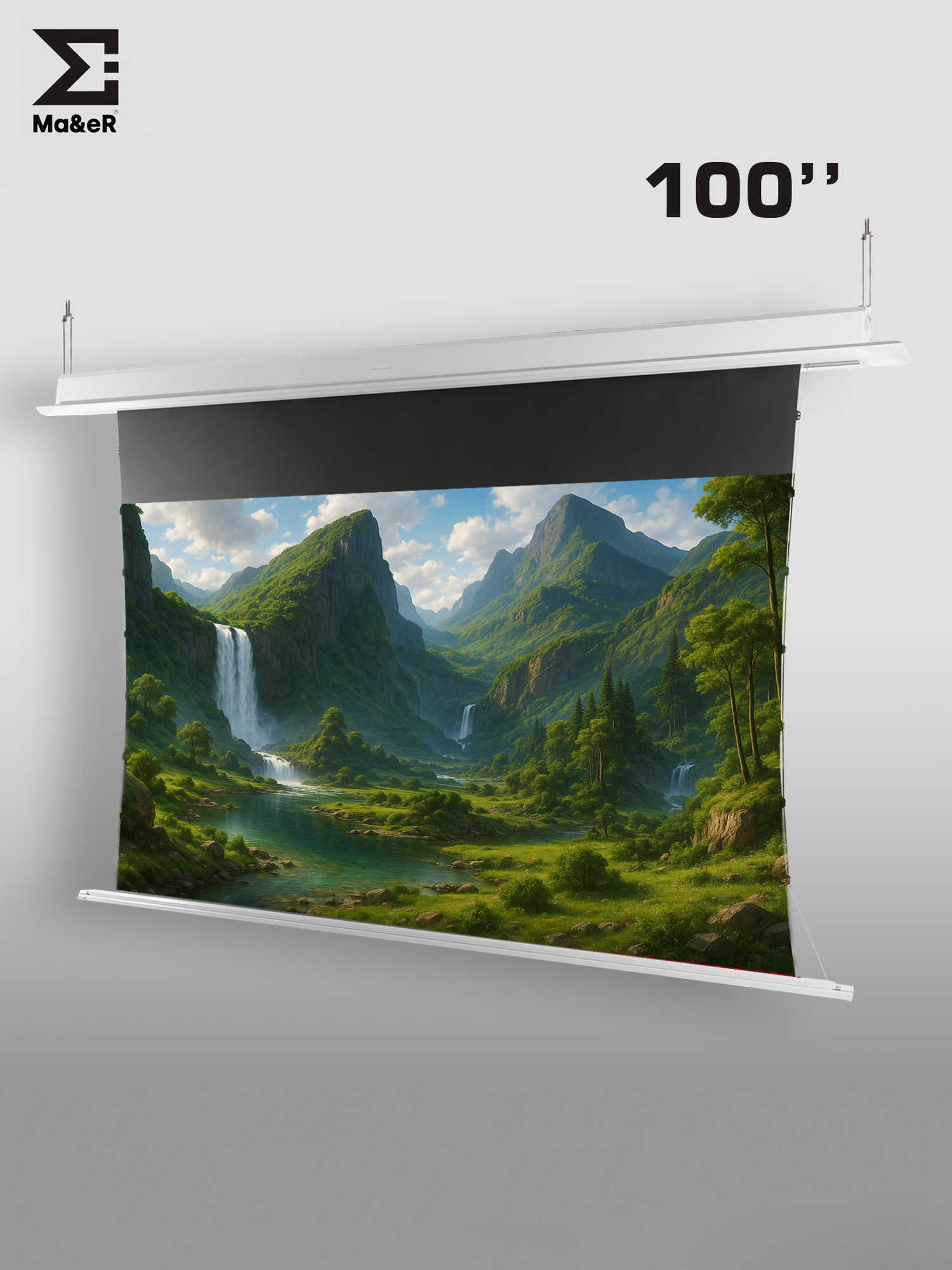 ALR T-Prism UST 100" 16:9 Экран моторизированный потолочный скрытого монтажа для проекторов с верхней проекцией