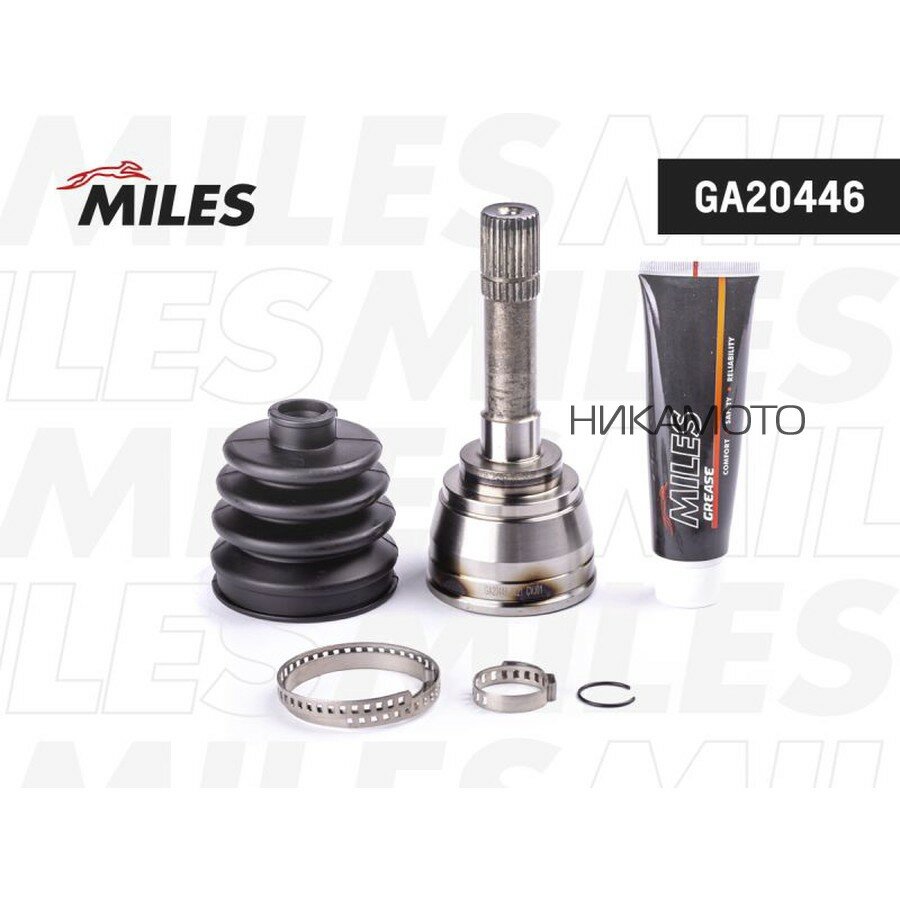 MILES GA20446 ШРУС наружный передний SUZUKI VITARA 1.9D-2.0 94-99 (GKN 303872) GA20446
