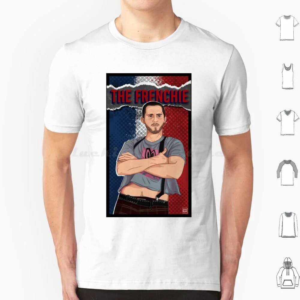 Футболка The Frenchie из The Boys, белая, XXXL
