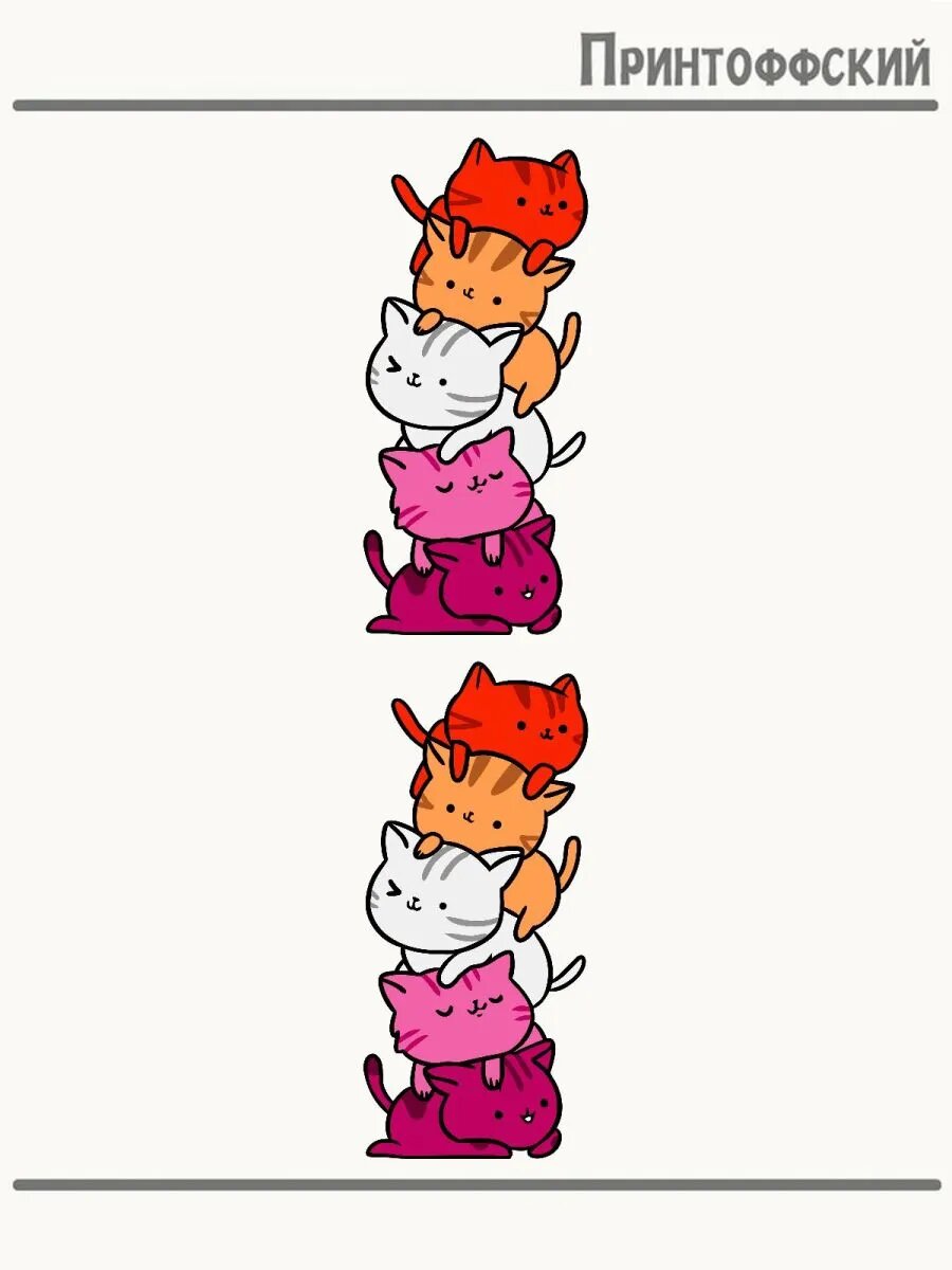 2-е (Две) Термонаклейки котики