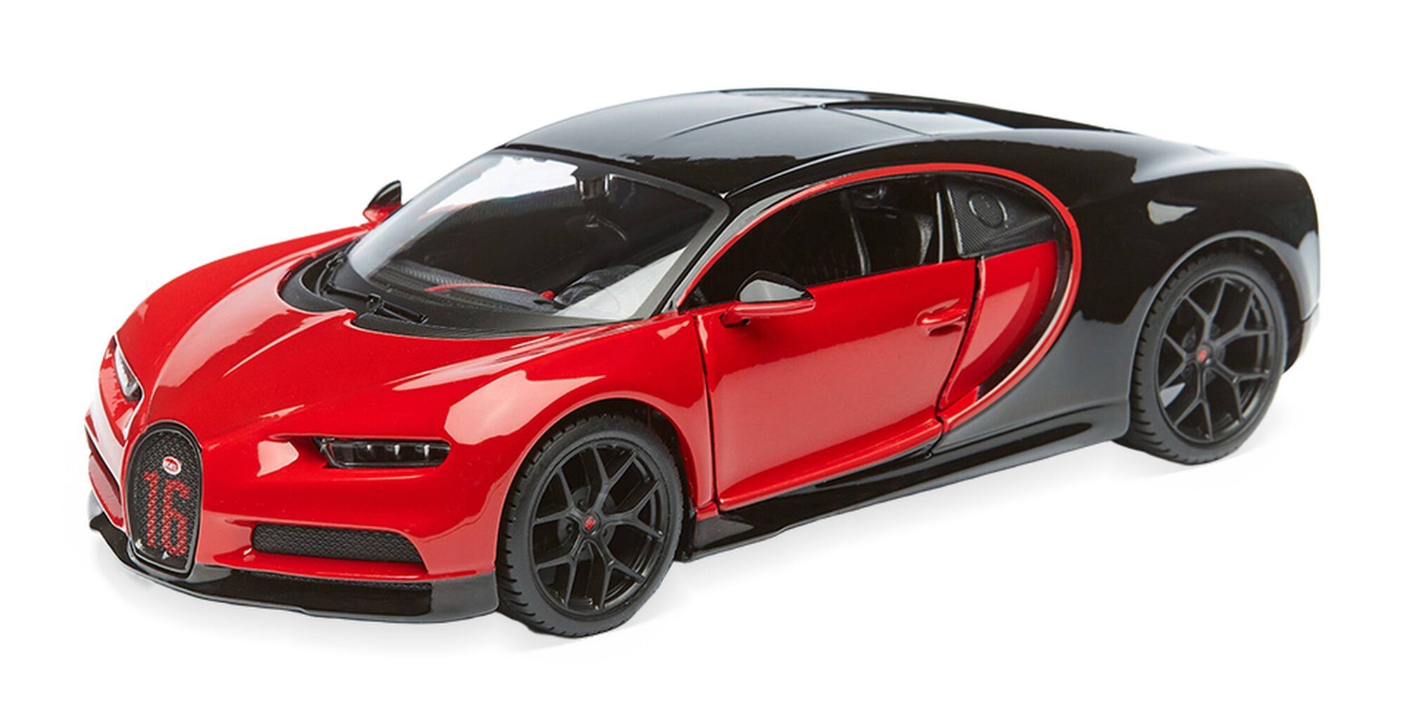 Модель коллекционная MAISTO Bugatti chiron sport black/red / бугатти широн спорт