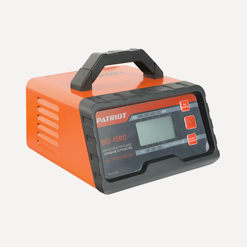 Изображение товара Зарядное устройство PATRIOT BCI-15RD, ток зарядки 15/8А, 300А*ч