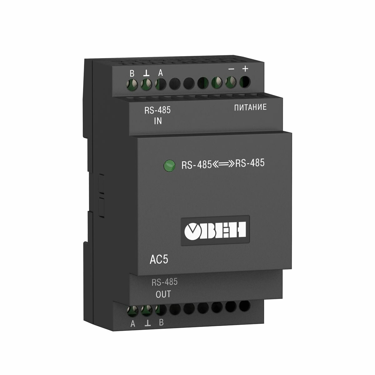 АС5 повторитель интерфейса RS-485 c гальванической изоляцией — фото 1