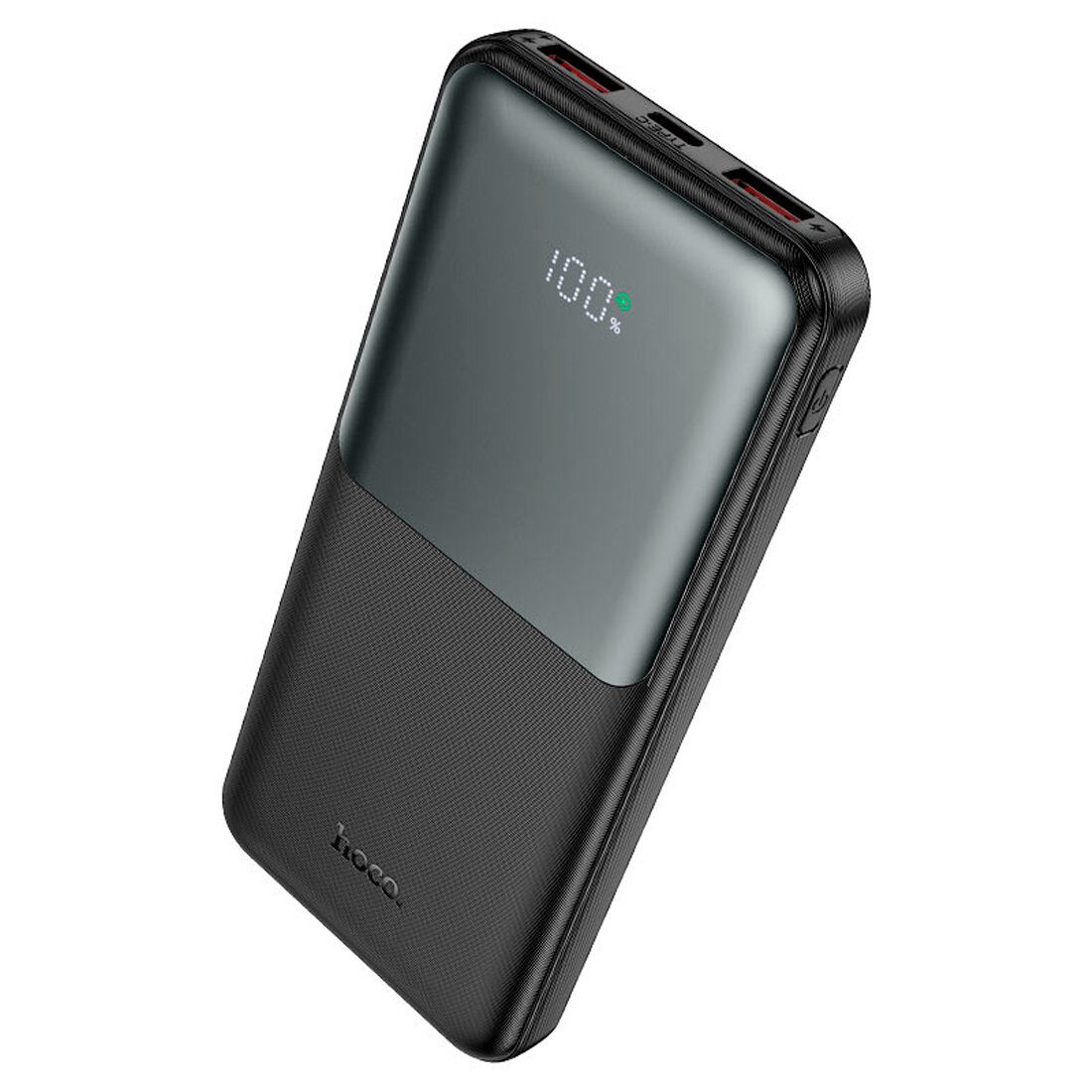 Hoco J136 Sirui Powerbank 10000mAh – 22.5W + PD20W, быстрая зарядка, чёрный