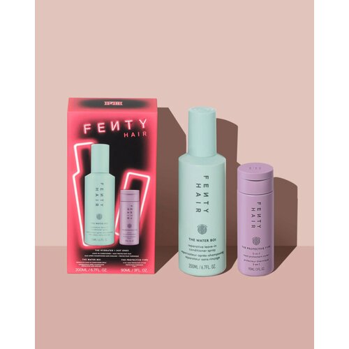 Fenty Beauty набор для подготовки к укладке термозащита и кондиционер The Hydrated Hot Ones 8239₽