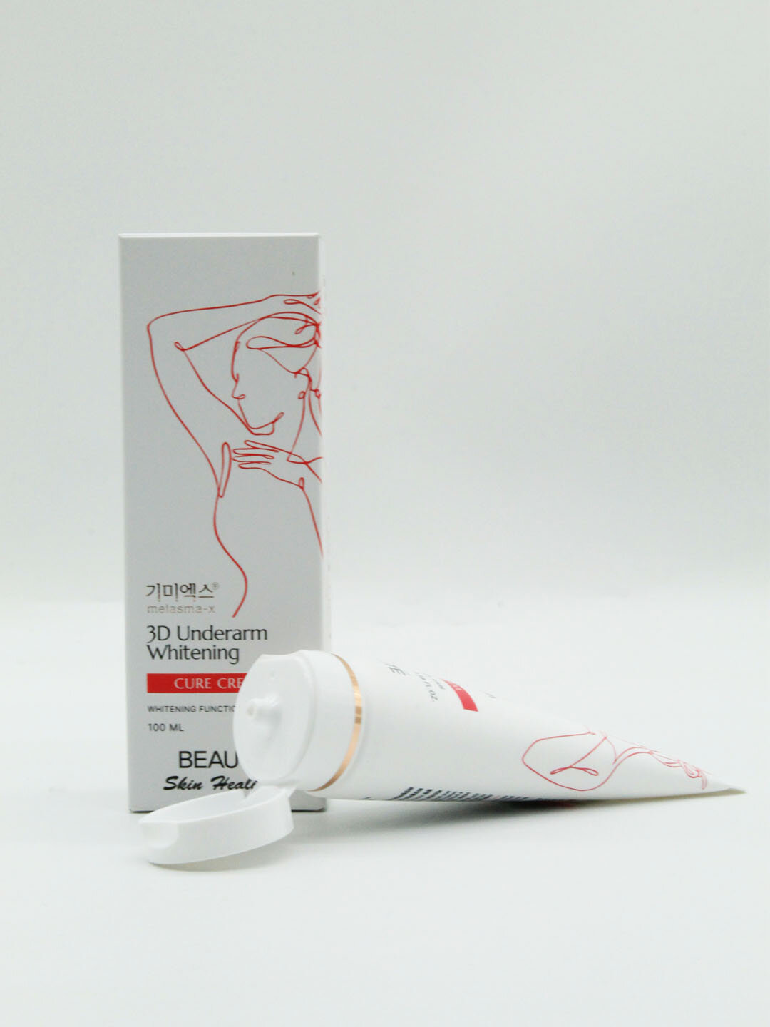 Крем для осветления кожи BEAUTÉ против пигментации, для подмышек выравнивает тон, с ниацинамидом, 100 мл — фото 1