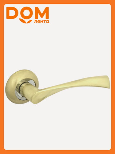 Изображение товара Дверная ручка Фабрика Замков FZ 03-C, матовое золото, алюминий