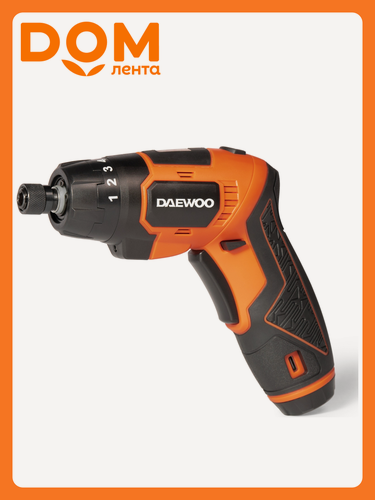 Изображение товара Отвертка аккумуляторная DAEWOO DAA 3620Li, с битами, Li-Ion, 3.6 В