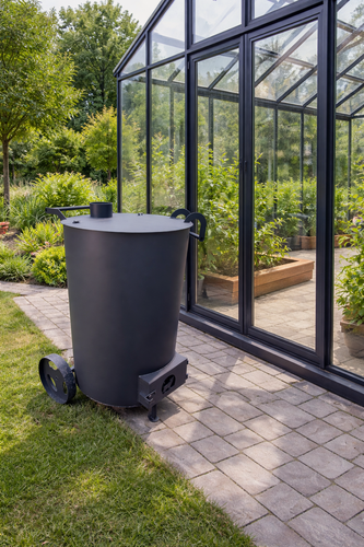 Изображение товара Бак бочка большая для сжигания мусора, 240 литров, толщина 3мм