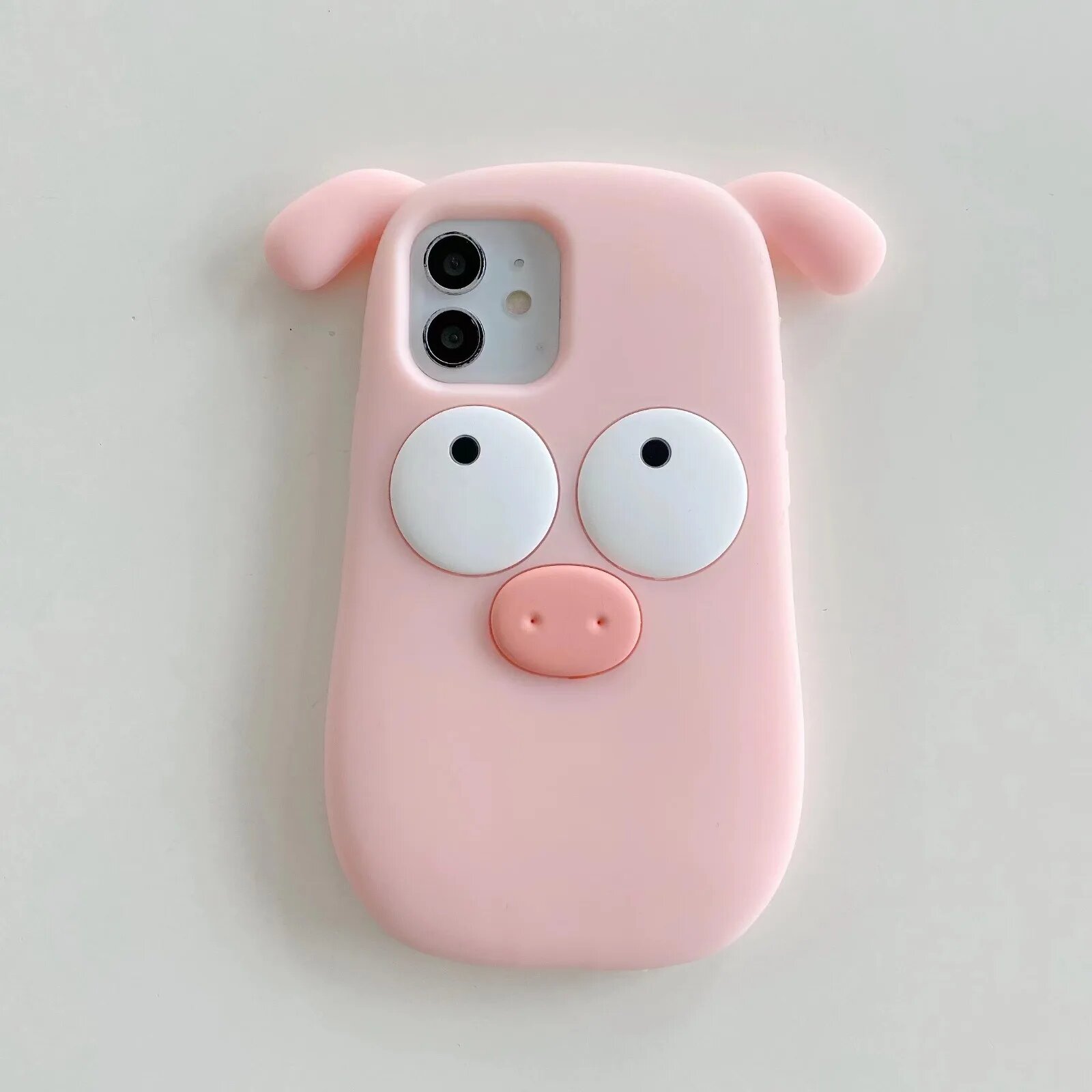 3D-чехол для телефона из силикона с милым розовым поросёнком для iPhone 17, 16, 15, 14, 13, 12, 11 Pro Max Plus, модный подарок для девушек и женщин в стиле каваи