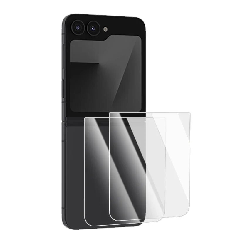 Закаленное стекло для Samsung Galaxy Z Flip 7 FE, защитные пленки для внешнего экрана, устойчивые к царапинам, аксессуары для Samsung Z Flip 7FE