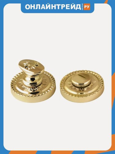Изображение товара Ручка поворотная Armadillo BK6. R. CL55 (WC-BOLT BK6/CL) GOLD-24 золото24К