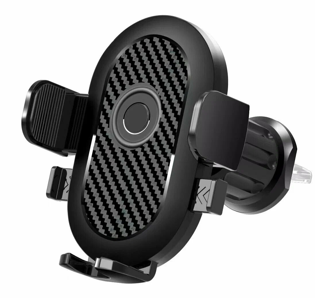 Держатель телефона в авто, на стекло и панель, с мощной присоской