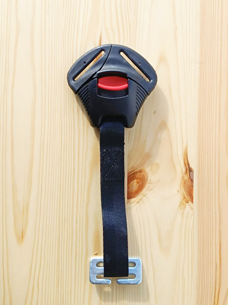 Замок для автокресла Kenga, для фиксации ремня безопасности, черный — фото 1