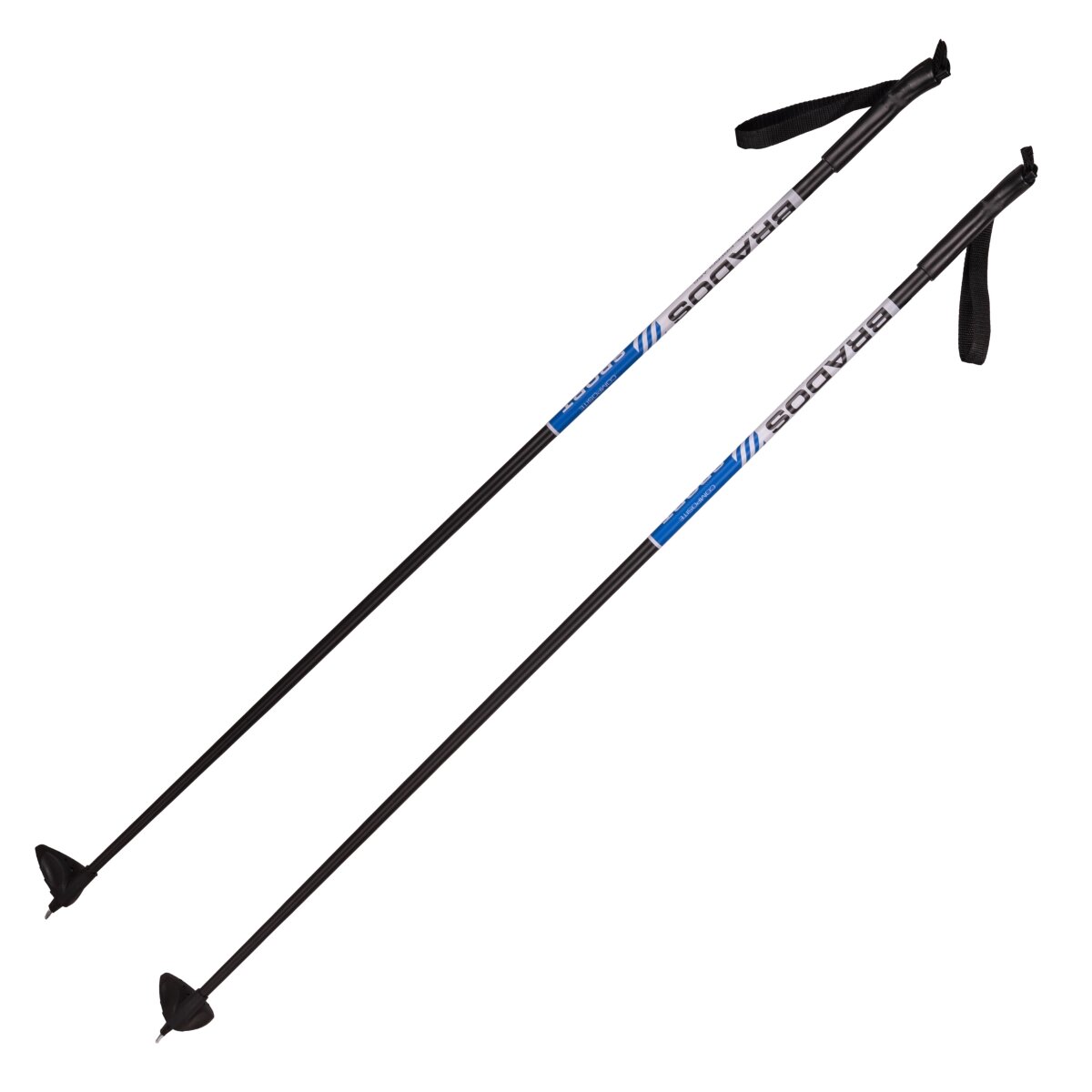 Лыжные палки STC Brados Sport Composite Blue, 140 см, 100% стекловолокно