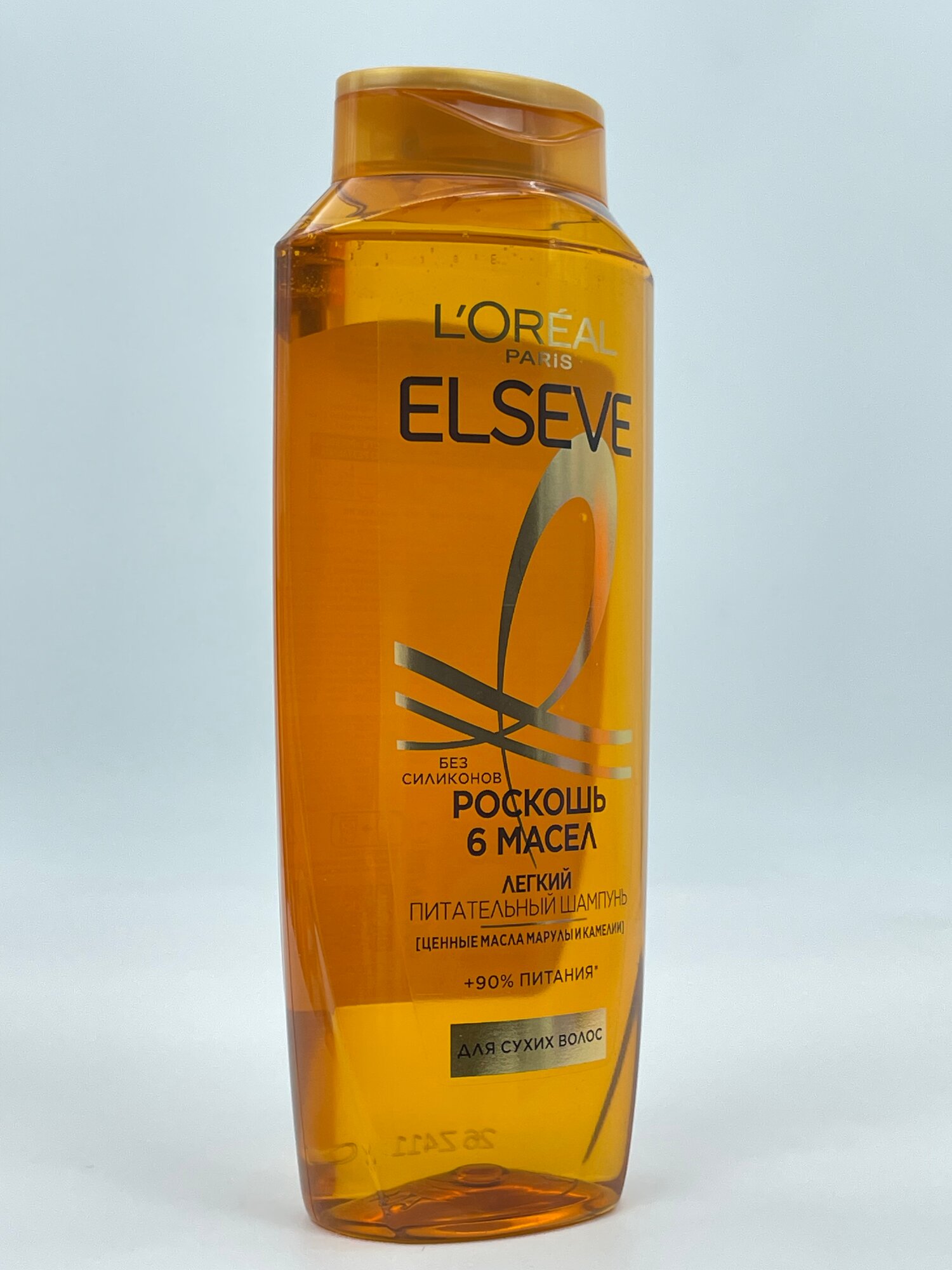 Шампунь L’Oréal Paris Elseve Роскошь 6 масел +90 % питания для сухих волос, 400 мл — фото 1