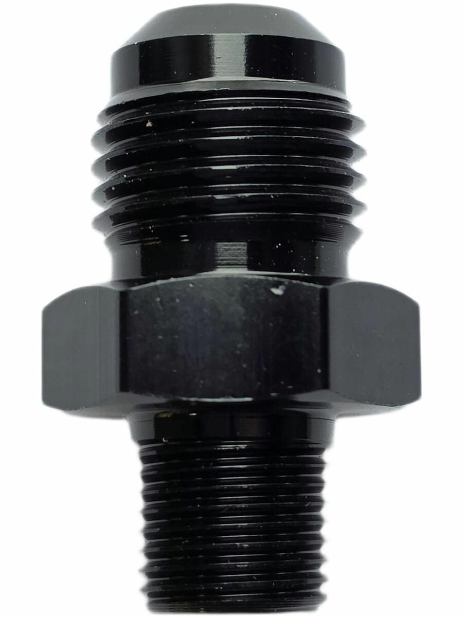 Адаптер AN6 - 1/8NPT черный