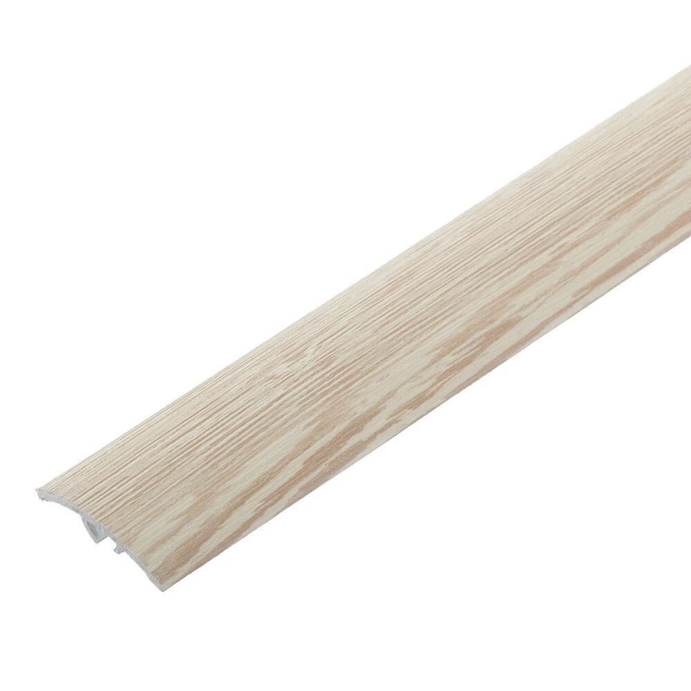 Порог алюминиевый разноуровневый кант 41х900 мм дуб небраска перепад до 12 мм Лука ЛР 06.900.4048