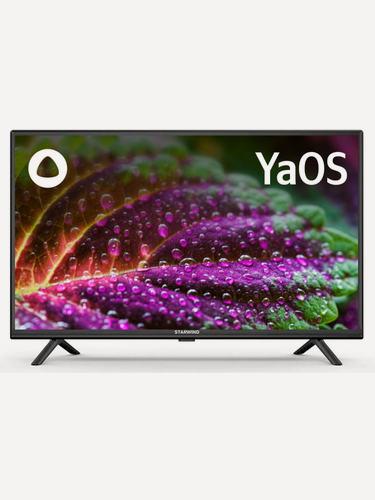 Изображение товара Телевизор Starwind SW-LED32SG304 32" LED, HD, черный, смарт ТВ, YaOS