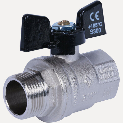 Изображение товара Кран шаровый BUGATTI ARIZONA 3/4" ВН бабочка