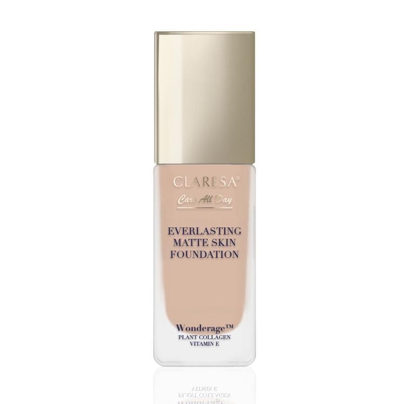 Тональный крем Claresa Care All Day Everlasting Matte Skin Foundation, 06 natural tan, 32 мл