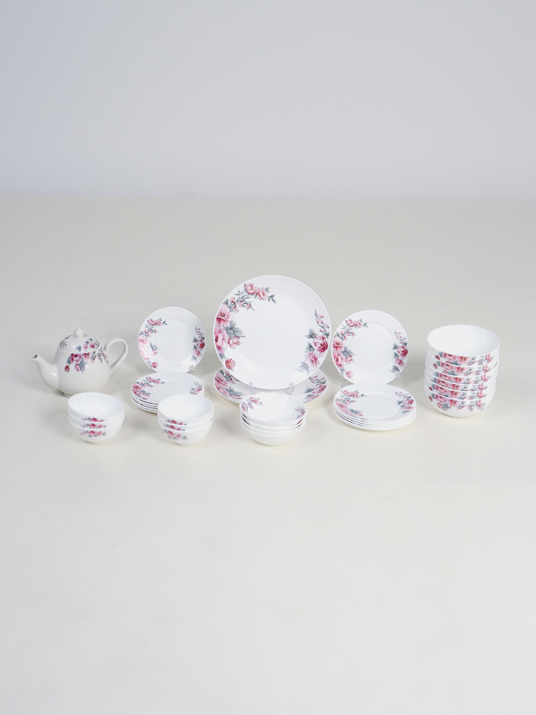 Набор посуды TORIX ELLA, из стеклокерамики на 6 персон, 32 предмета — фото 1