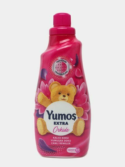Кондиционер для белья Yumos 1.44л, универсальный, устранение запахов, 60стирок