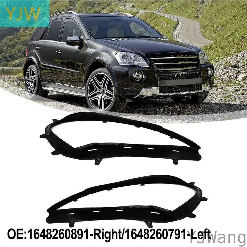 Прокладка Уплотнения левой и правой фар Подходит для MERCEDES Для BENZ Для MB ML класса W164-YJWang