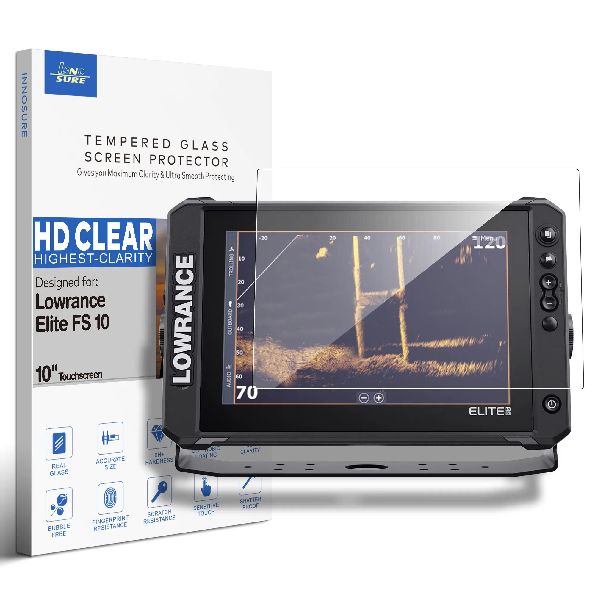 Защитная пленка HD Clear для Lowrance Elite FS 10"