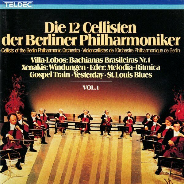 Компакт-диск Warner Die 12 Cellisten Der Berliner Philharmoniker – Vol. 1