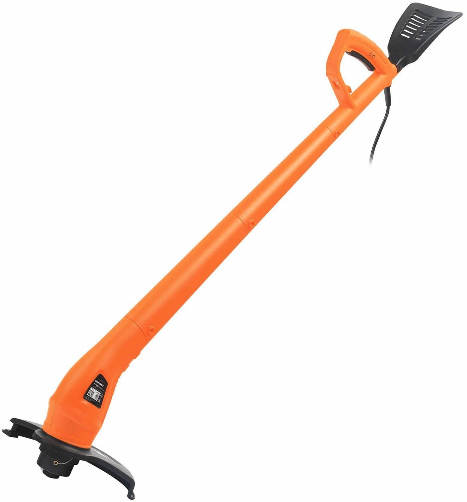 Триммер PATRIOT электрический, мощность 300 ВТ, 0.4 лошадиных сил, неразборная штанга, режущий элемент леска (250305320)