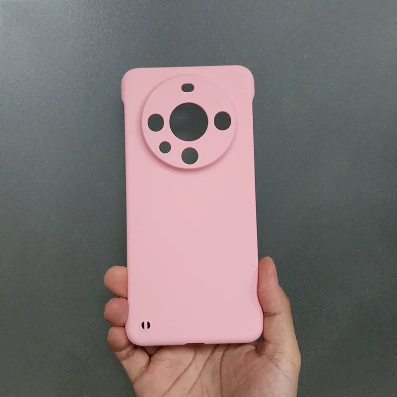 Защитный чехол для Huawei Mate 60 Pro+ с точными отверстиями, мягкая поверхность, нежно-розовый цвет