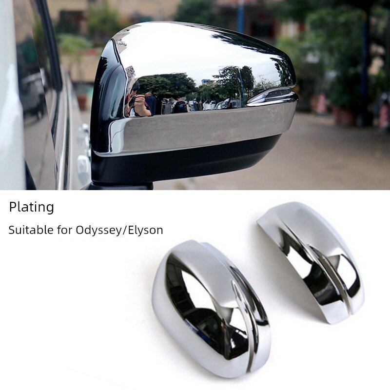 Глянцевый чехол для заднего зеркала Honda Odyssey 2015-2024, пара передних и задних зеркал
