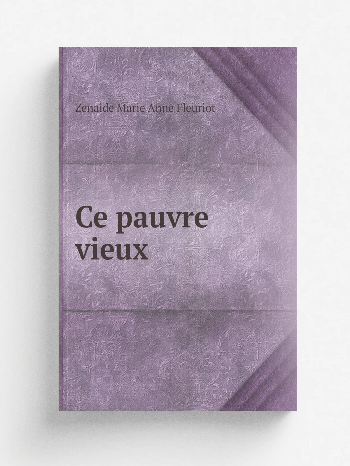 Ce pauvre vieux | Zenaide Marie Anne Fleuriot | 1900 | Paris : Editions du Petit Echo de la mode | Репринт