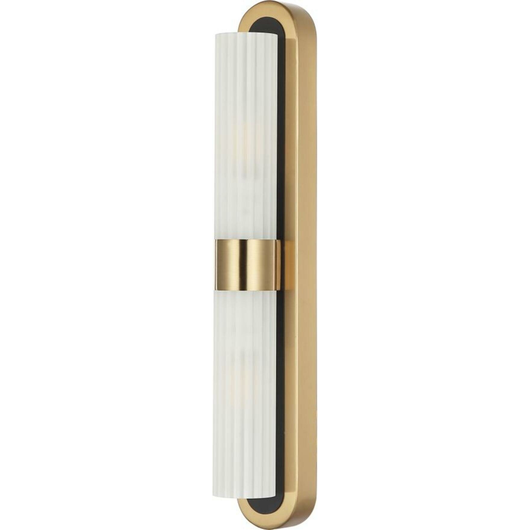 Бра Stilfort Hitube 2192/05/02W, 2×E14 по 40 Вт, бронзовый/белый