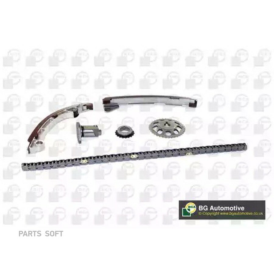 Рем. к-кт ГРМ! цепной, cо звездочками Toyota Rav4/Avensis/Corolla 1.4-1.8 99> от официального дистрибьютора, BGA, артикул TC0345FK