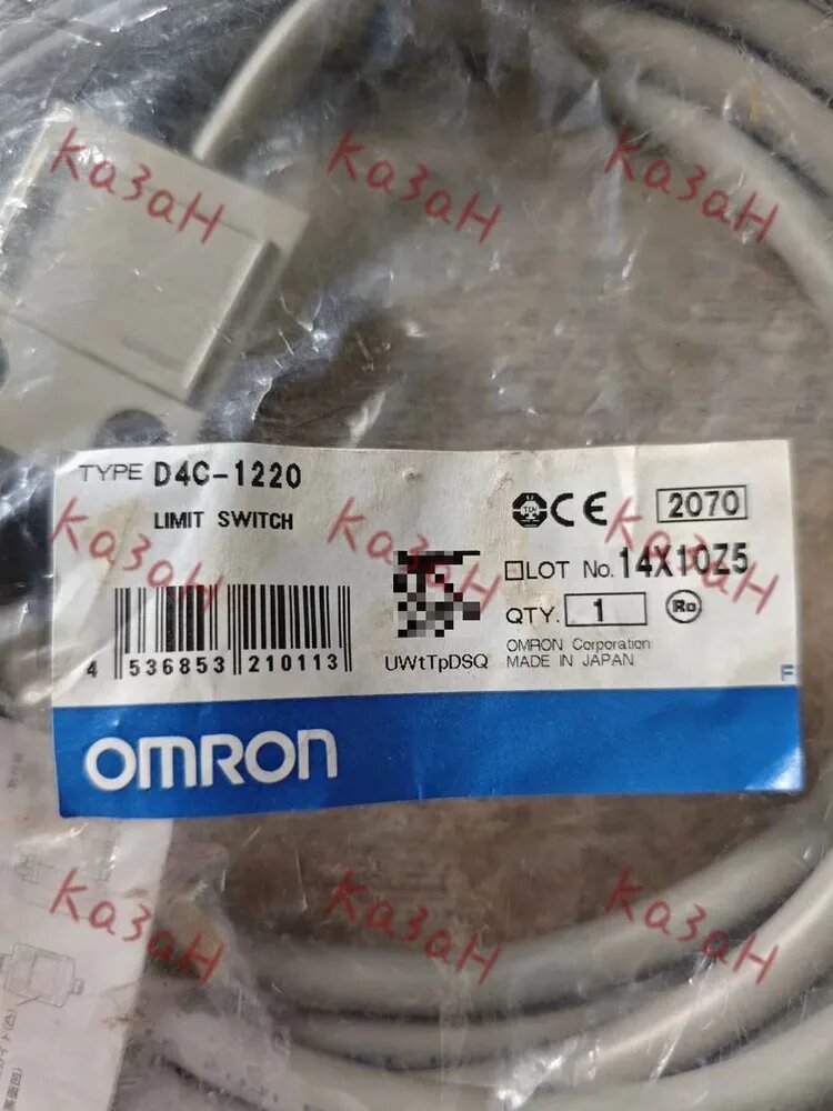 Водонепроницаемый концевой выключатель Omron D4C-1220 IP67 Водонепроницаемый